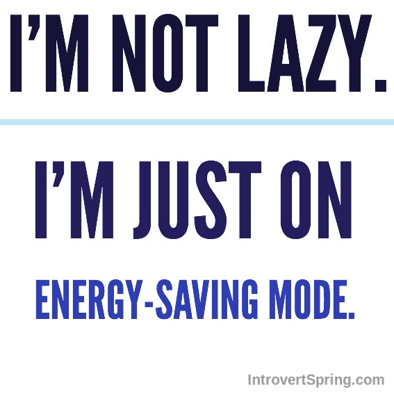 introvert energy saving mode
