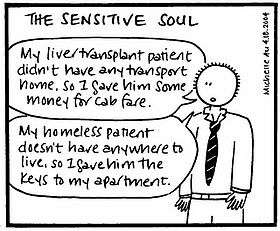 The sensitive soul cartoon