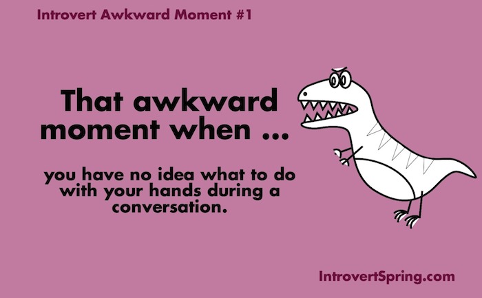introvert awkward moment 1