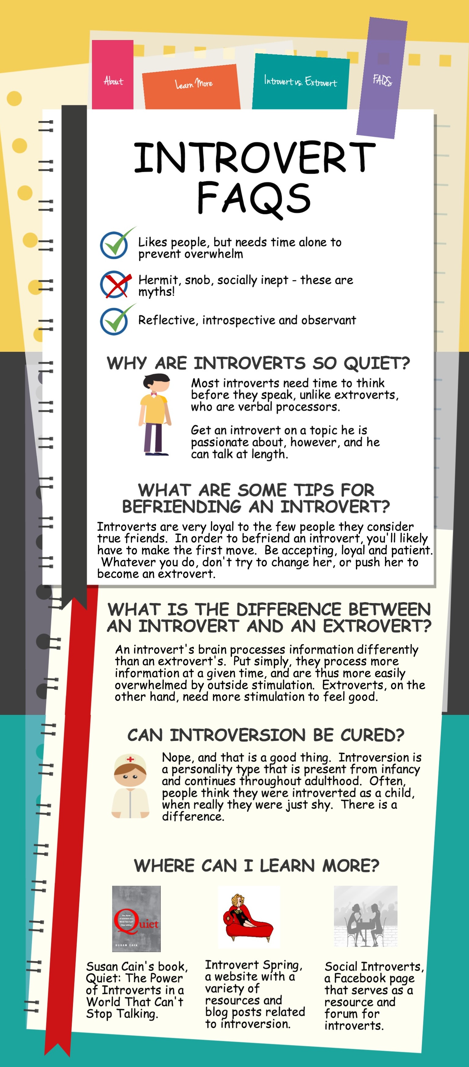 Introvert FAQs Infographic