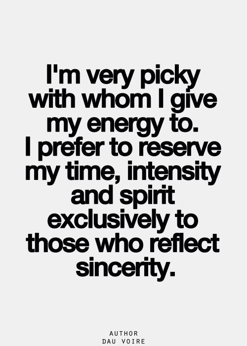 introvert i'm very picky