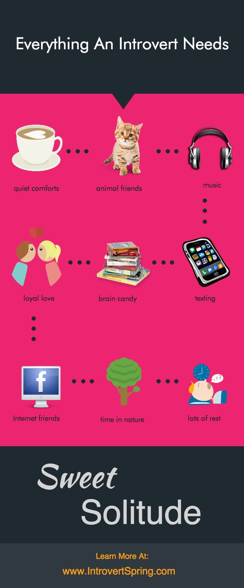 everything an introvert needs infographic
