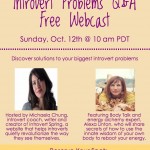 Introvert Problems Q & A Webcast