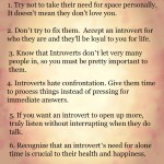 How To Love An Introvert