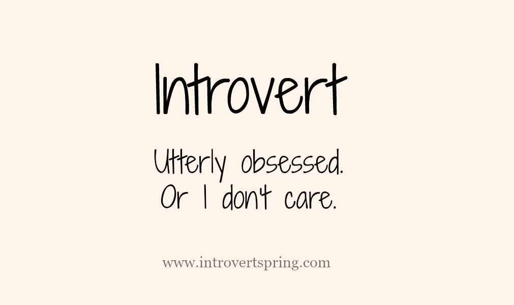 Introvert - Utterly Obsessed, Or I Don’t Care - Introvert Spring