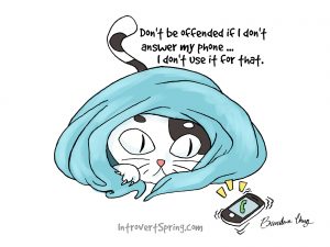 hate phone calls introvert