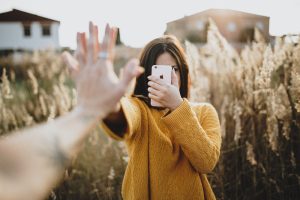 introvert smart phone